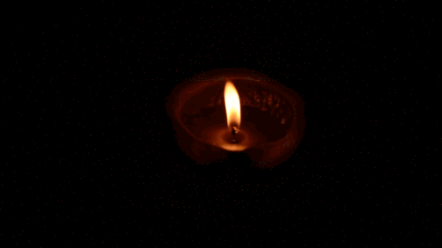 动态生日蜡烛燃烧图片图片