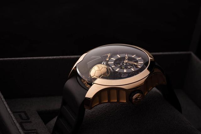 梅西的第七次金球奖,与他独一无二的purnell球形陀飞轮手表