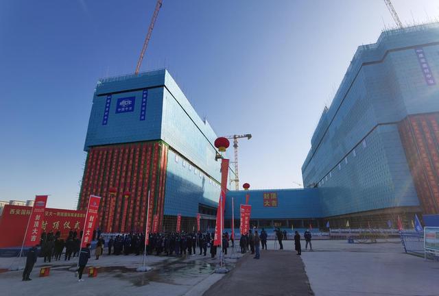 西交大一附院国际陆港医院项目主体结构顺利封顶休闲区蓝鸢梦想 - Www.slyday.coM