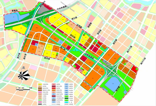 图源：南京江北新区五桥沿线地区城市设计及控规调整