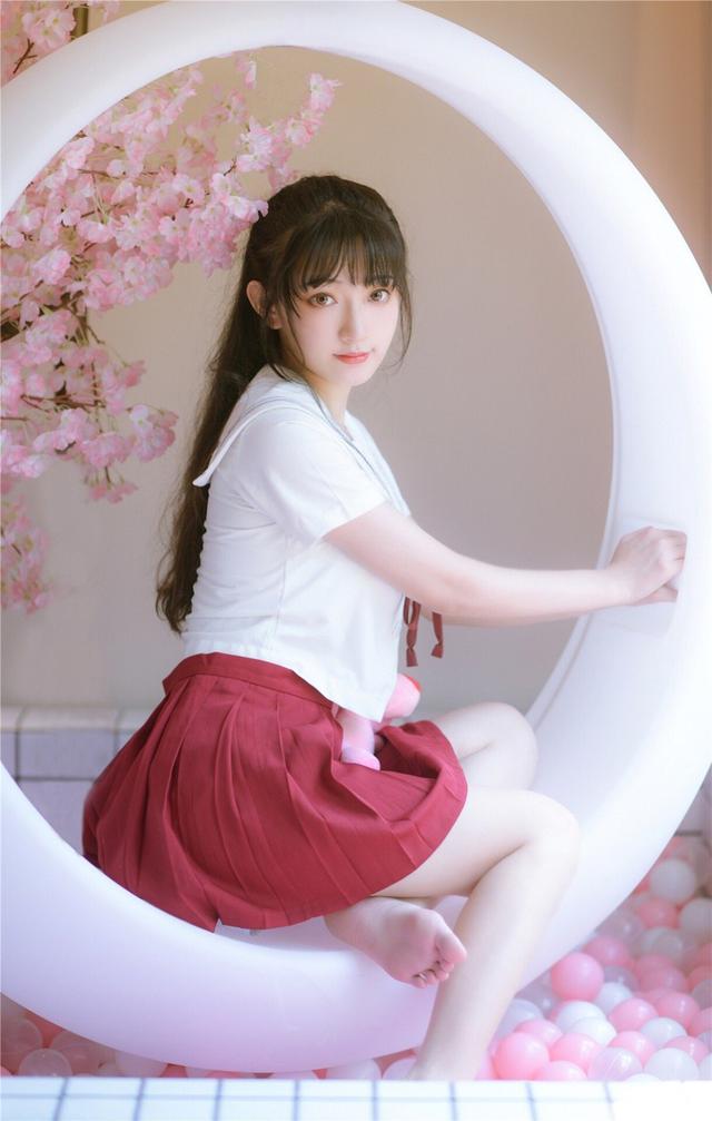 jk写真寒冷冬日里的一抹温暖