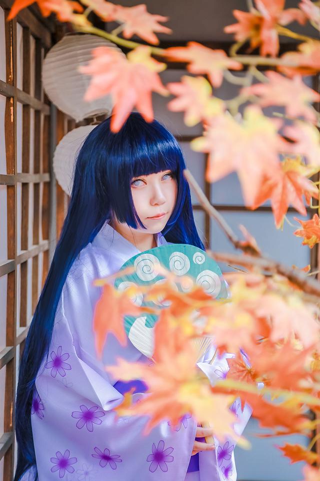 火影忍者大江户温泉 日向雏田cosplay