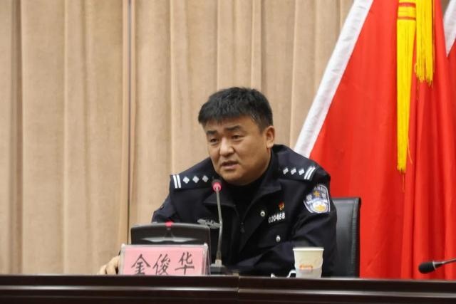 金俊华在广灵县人大,政协机关开展反电诈宣讲活动