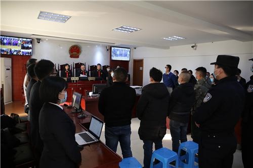 广元赵鹏等17人犯组织领导参加黑社会性质组织罪一审宣判