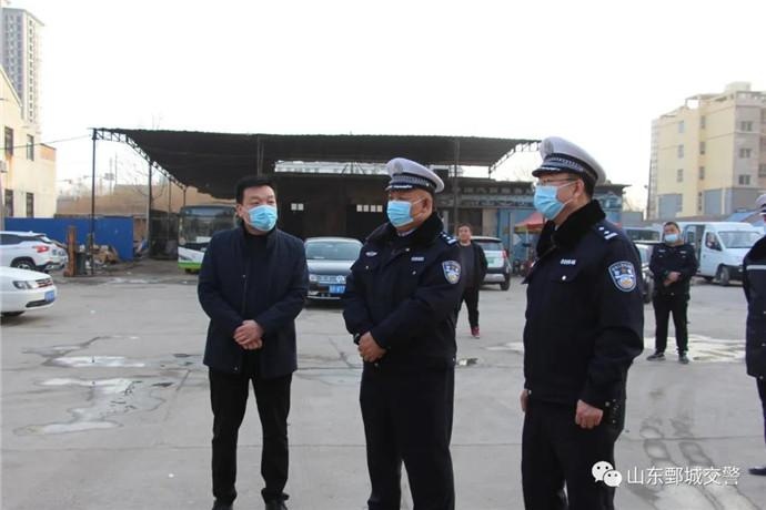 鄄城交警开展运输企业安全隐患排查整治工作