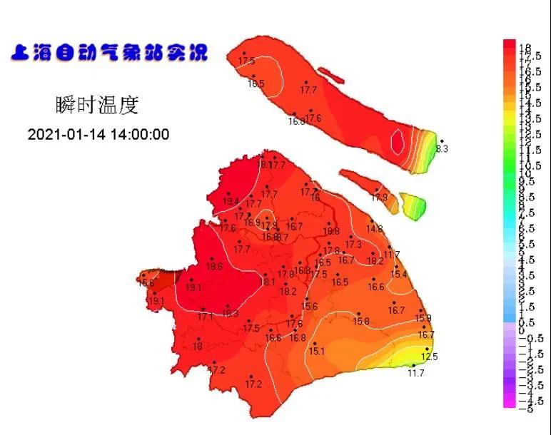 上海气温将从18℃直降至零下