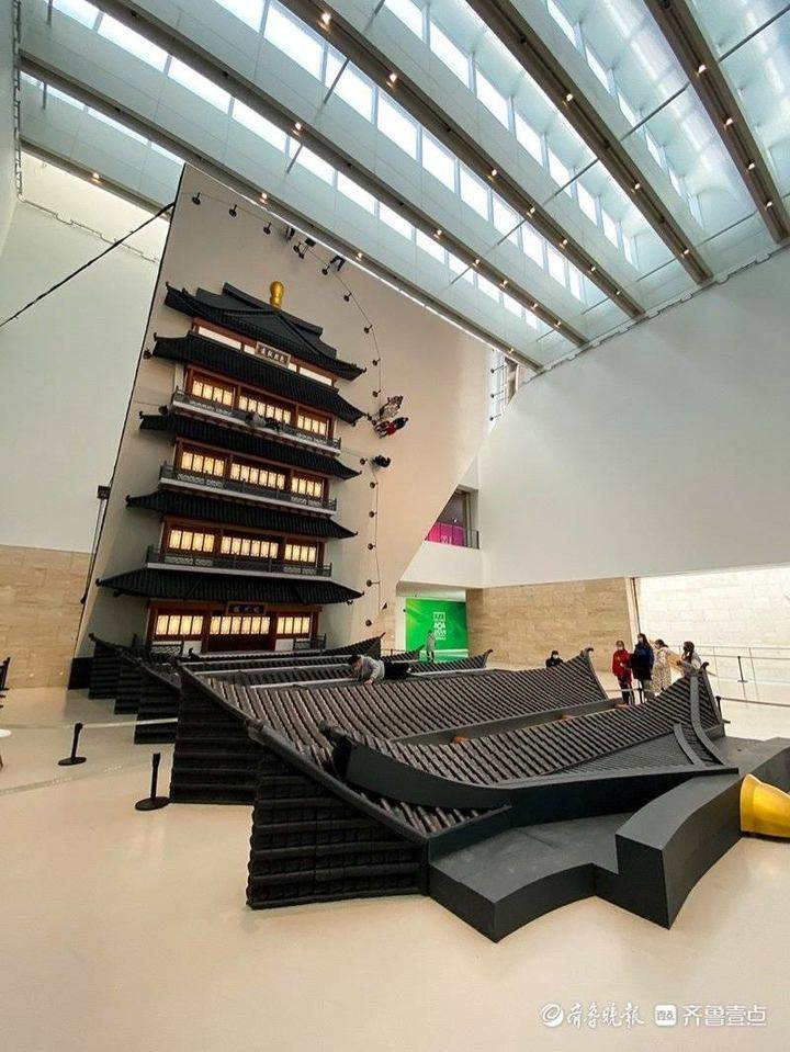 镜像艺术——平地登上超然楼|山东美术馆_新浪新闻