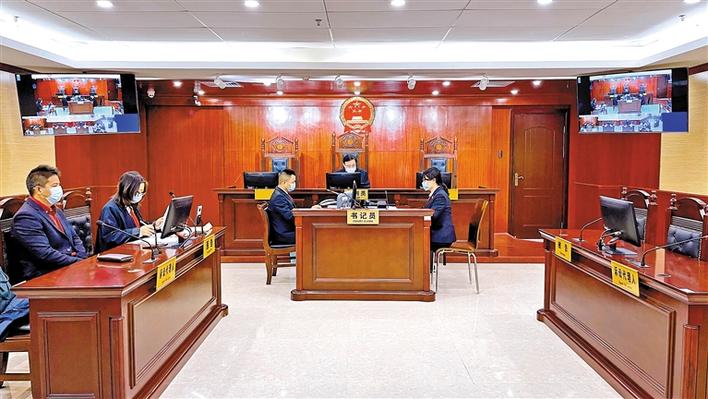 光明法院以"线上 线下"方式公开审理一宗买卖合同纠纷案件