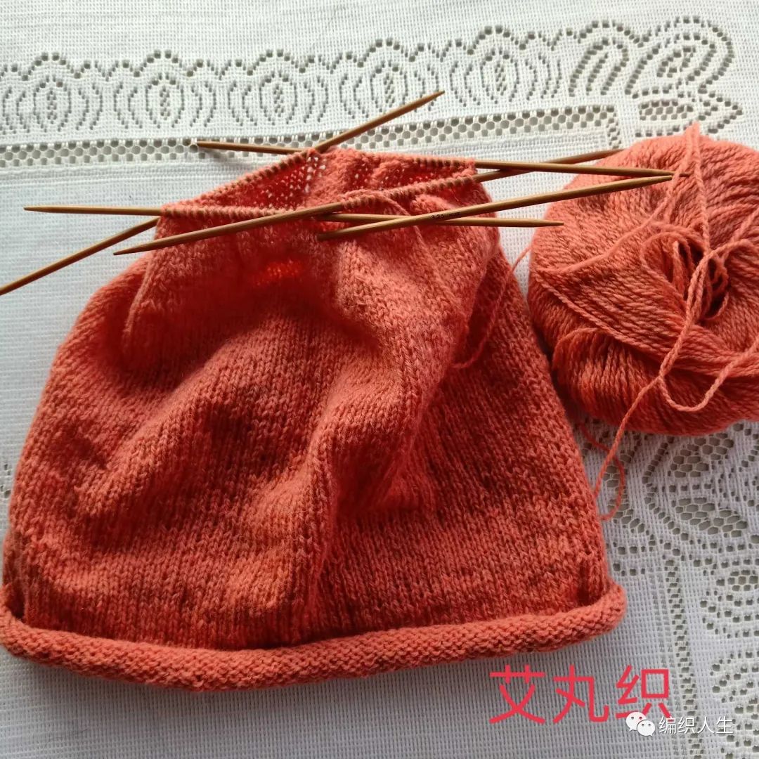 秋冬百搭双层棒针帽子有编织说明