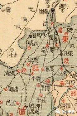 老地图里的武城县历史沿革|黄河|山东省|三国