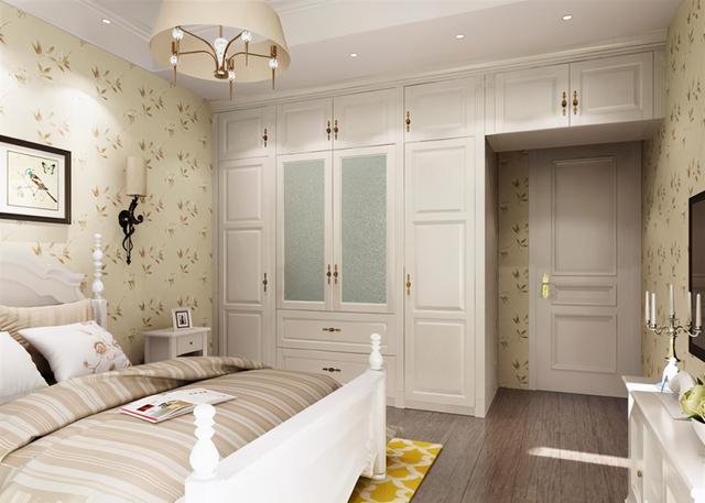 衣柜是否有必要做到顶?做到顶用一圈石膏线,实用又美观