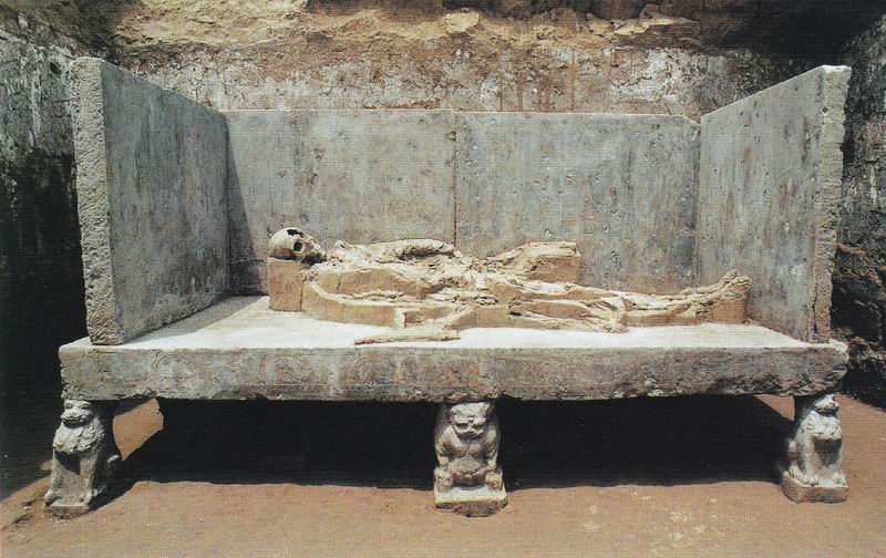 图十三北周康业墓石棺床