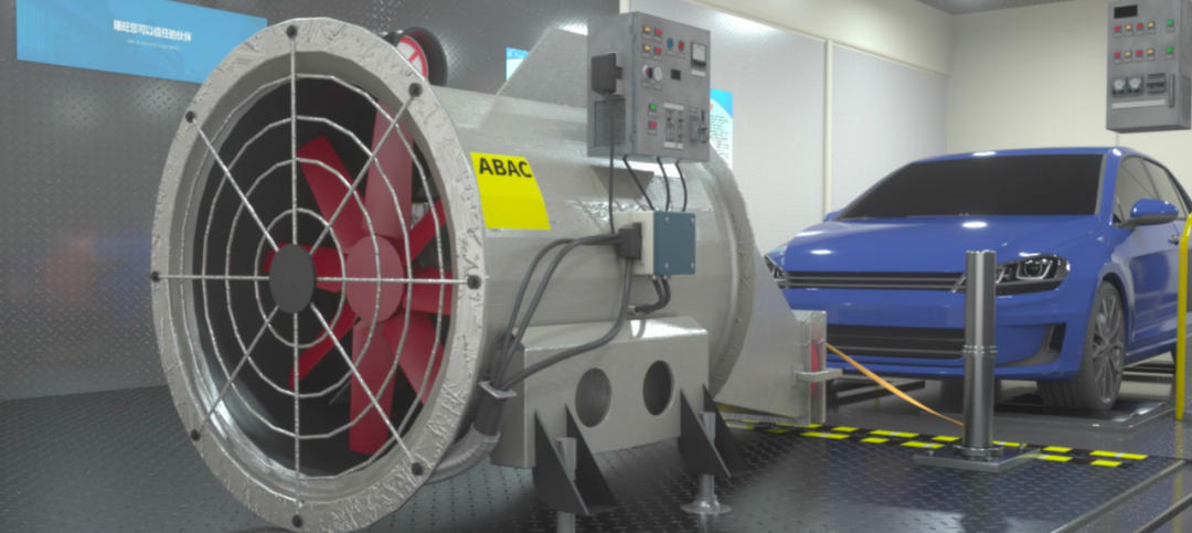 然后99辆上台架,驱动轮放在转鼓上固定好,前方0.