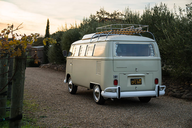 酷车赏保留元年经典1967年大众t1westfalia露营车