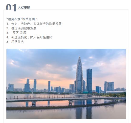 深圳房协发起“房住不炒”征文大赛 一等奖可获3000元