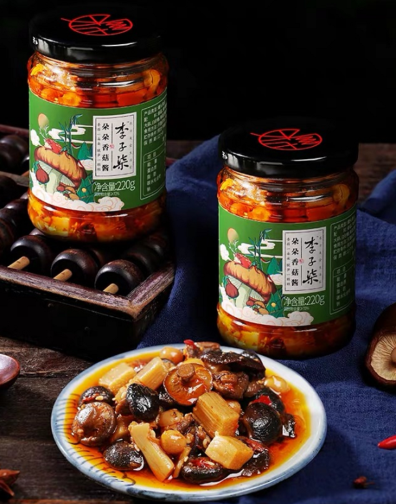 李子柒品牌再陷食安危机：“朵朵香菇酱”被疑营养标签造假