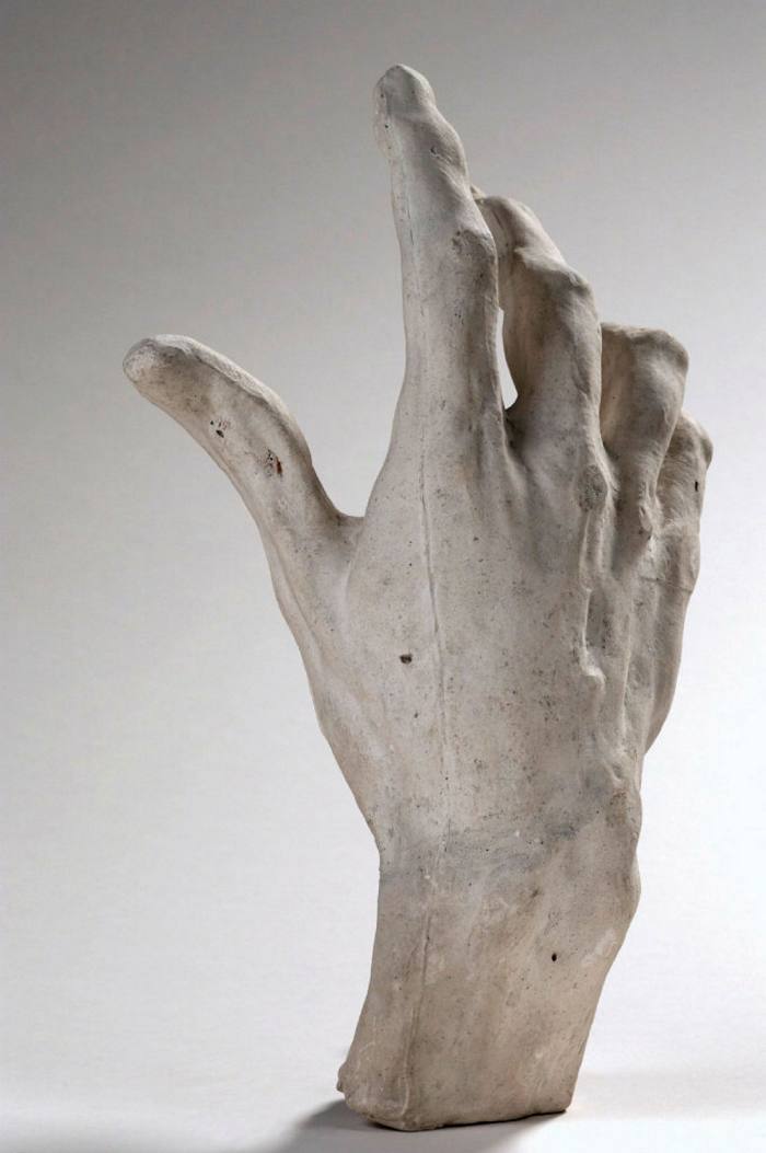 对雕塑《思考者》的研究,罗丹,1881