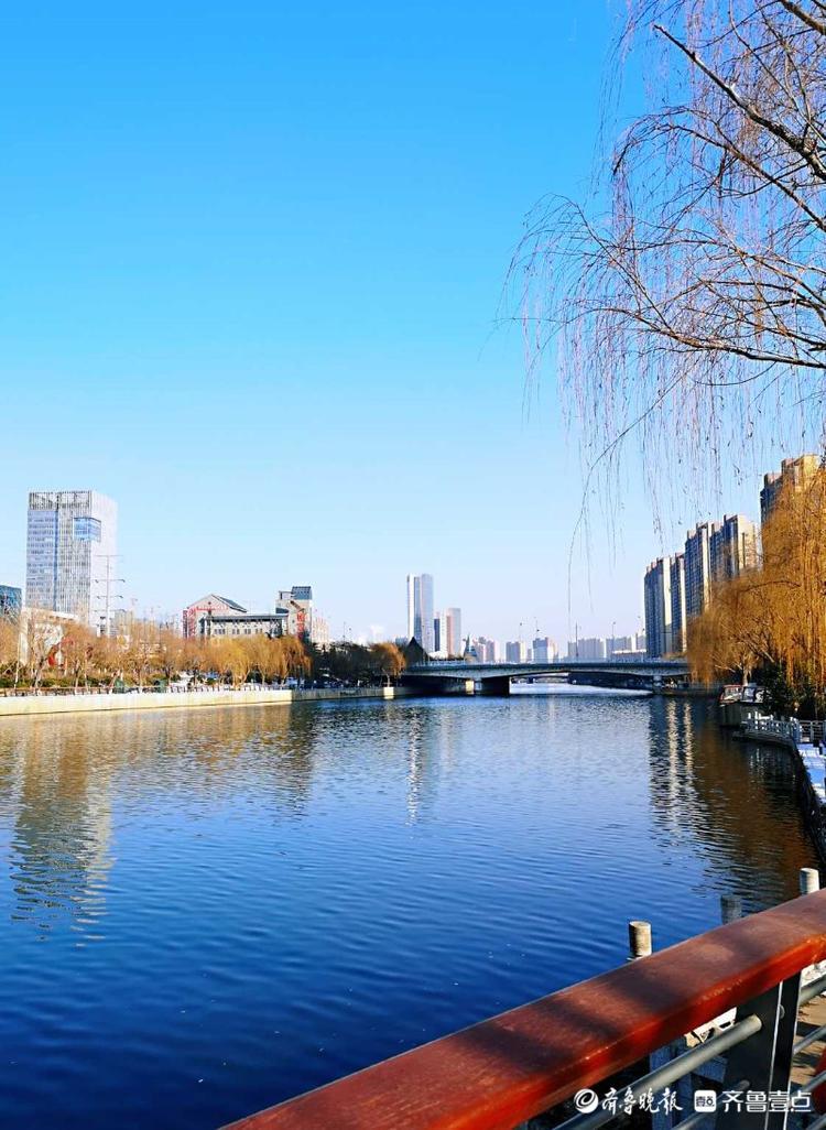 情报站|新年新气象,济南小清河公园美景如画,邀您来打卡