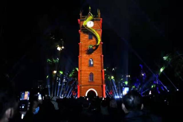 【组图】2020年海口市民花样跨年夜