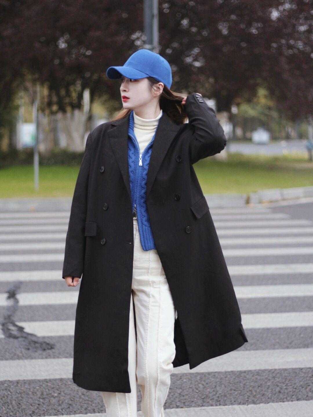 气质女人都爱"廓形大衣",这么搭优雅显气质,微胖也能穿|大衣|气质
