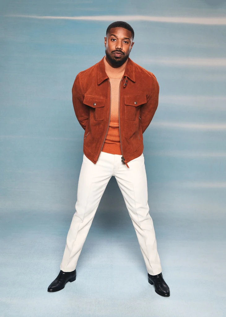 迈克尔b乔丹登上好莱坞报道者杂志封面