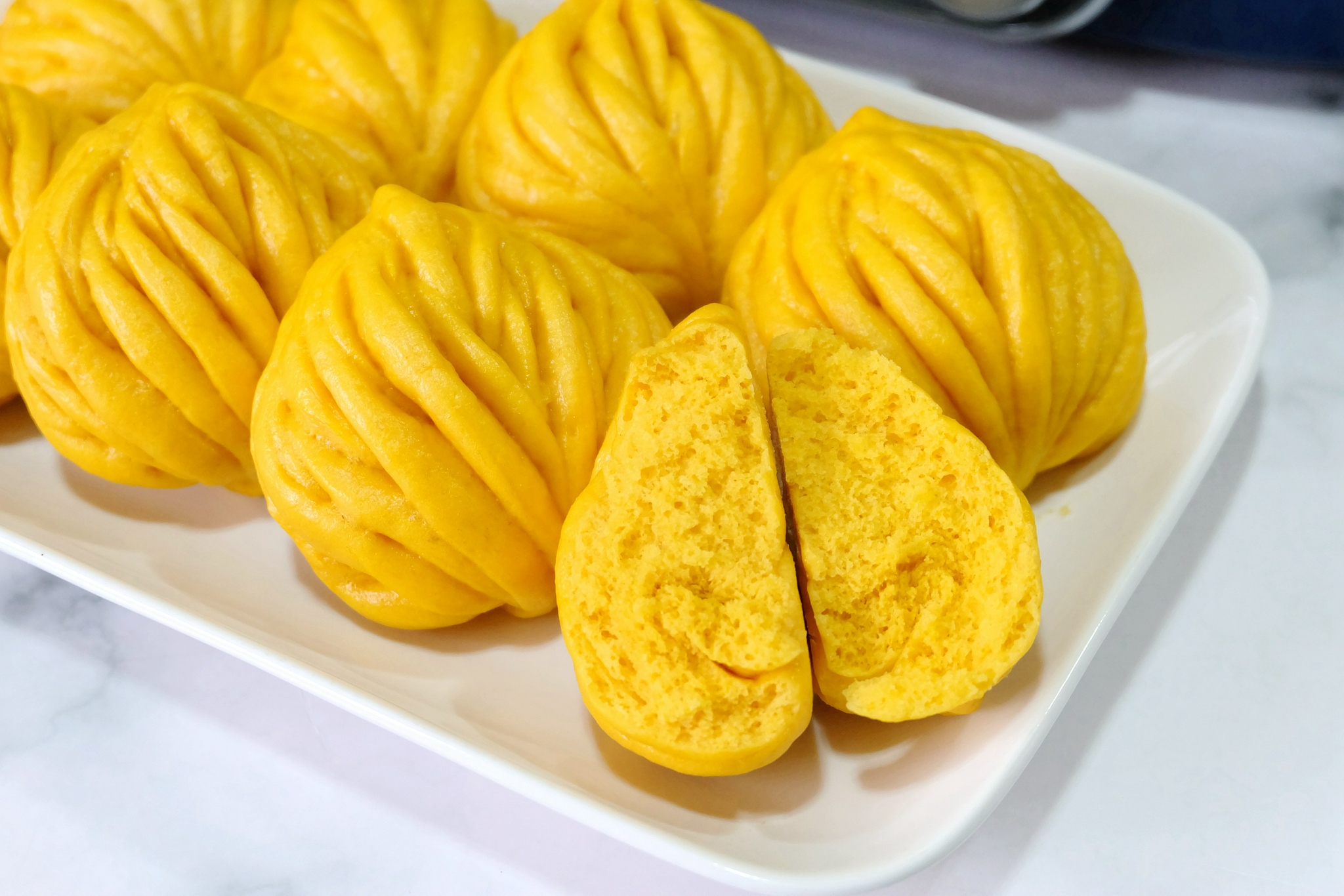 用南瓜做花样馒头,香甜柔软,好看又好吃,营养健康全家都爱吃