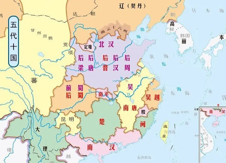 五胡十六国的地图图片