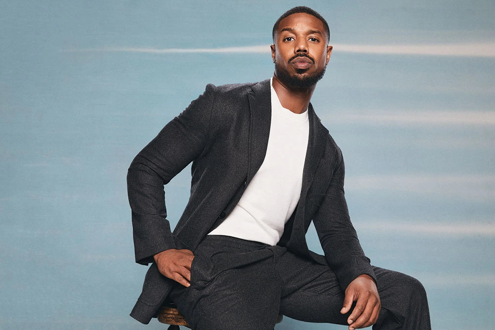 迈克尔b乔丹登上好莱坞报道者杂志封面