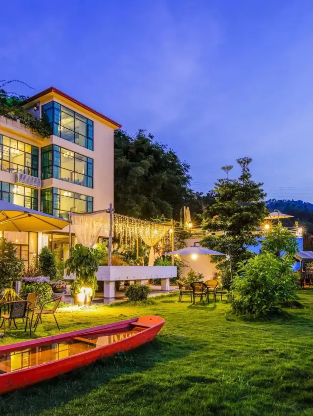 广州周边田园神仙度假野趣民宿推窗即稻田峰林秘谷丨南方民宿