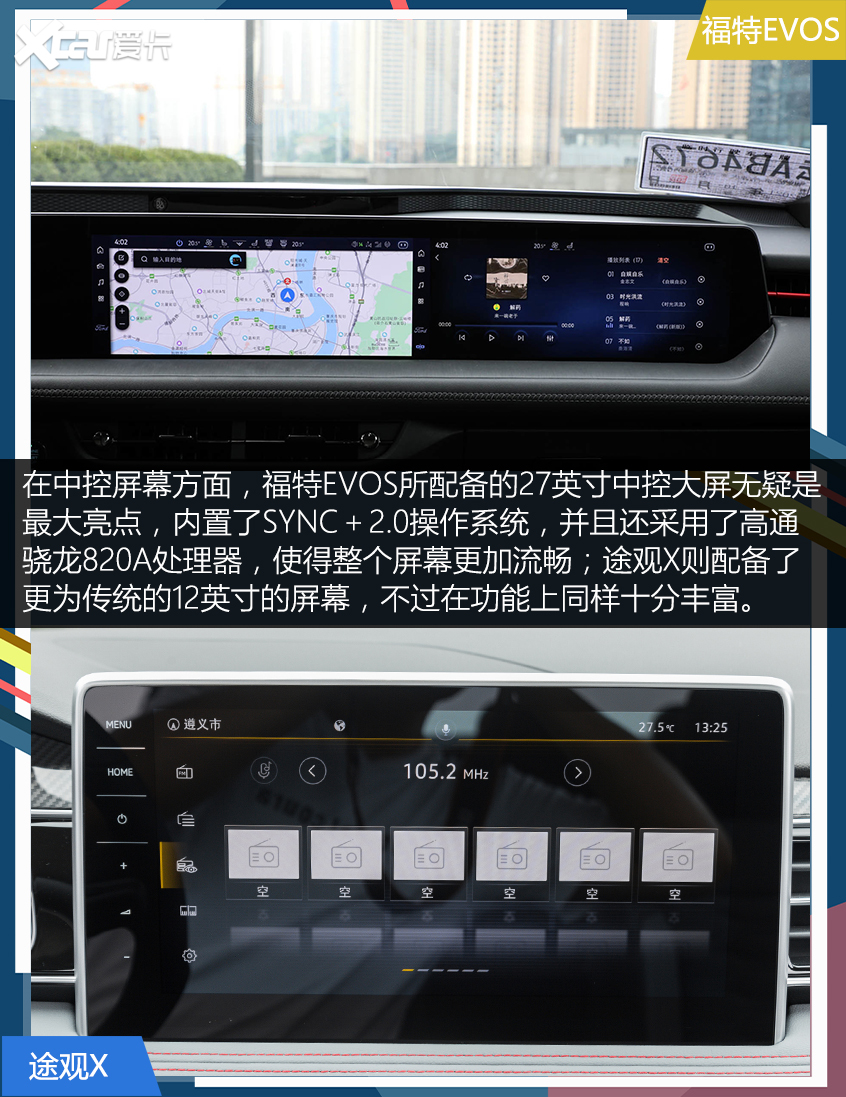 福特EVOS对比途观 X 谁更懂中国市场？