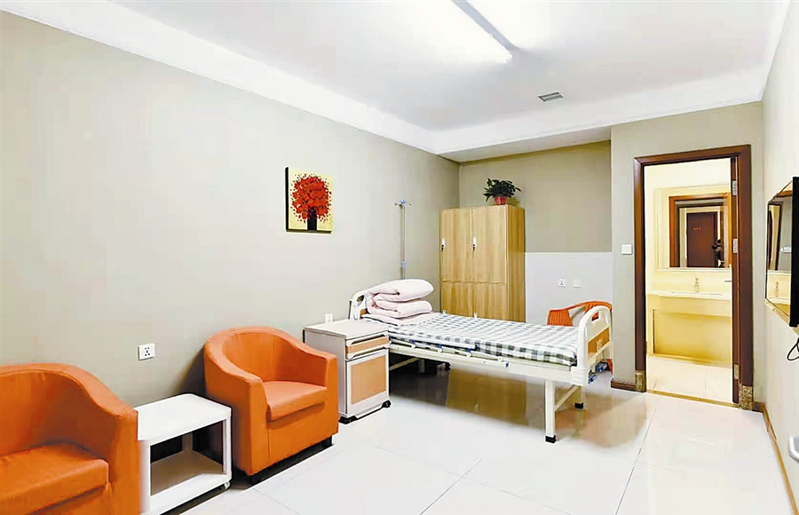 大连市第四人民医院安宁疗护病房.