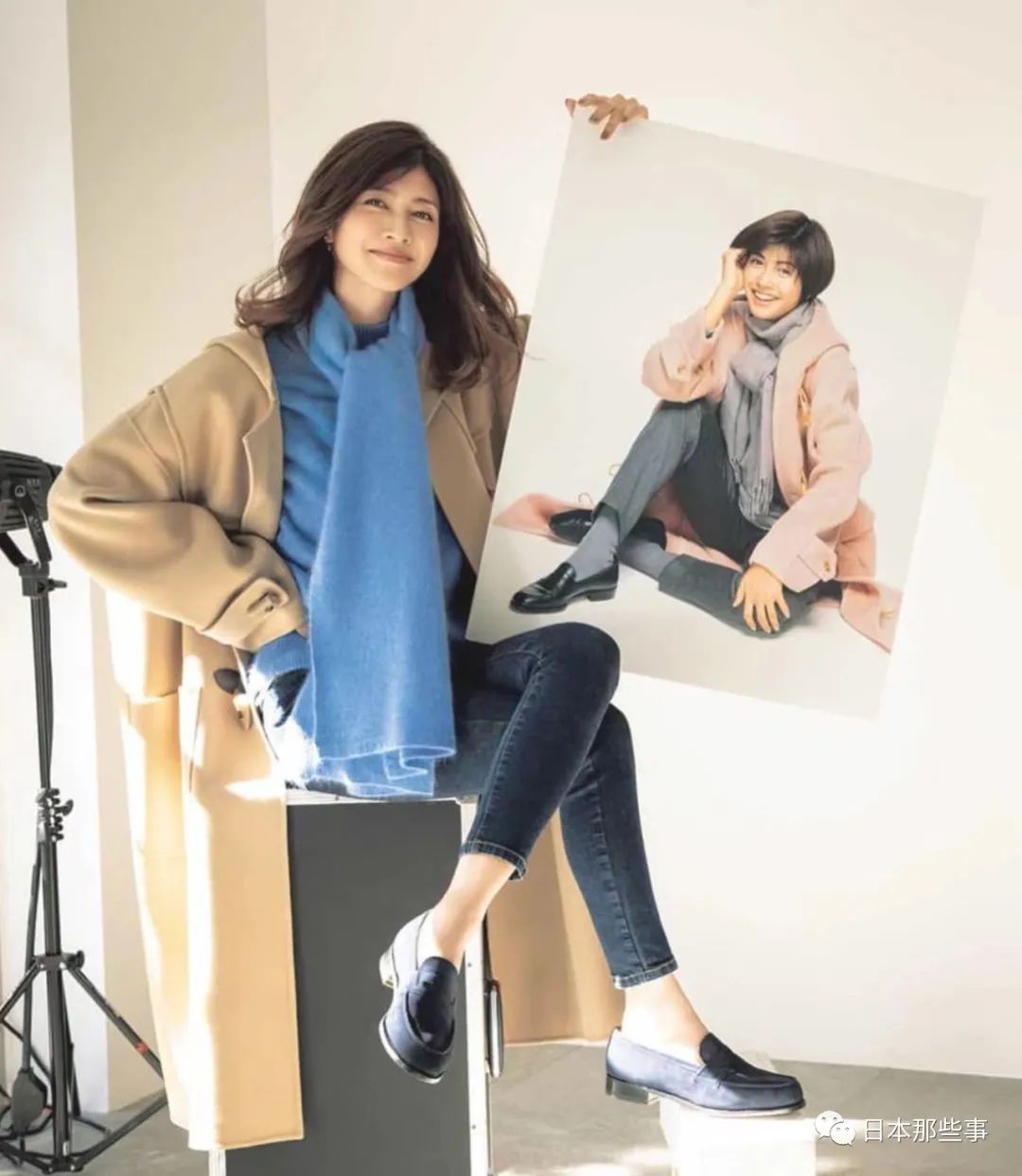 内田有纪杂志封面与18岁自己共演46岁状态超好 内田有纪 杂志封面 柏原崇 新浪娱乐 新浪网