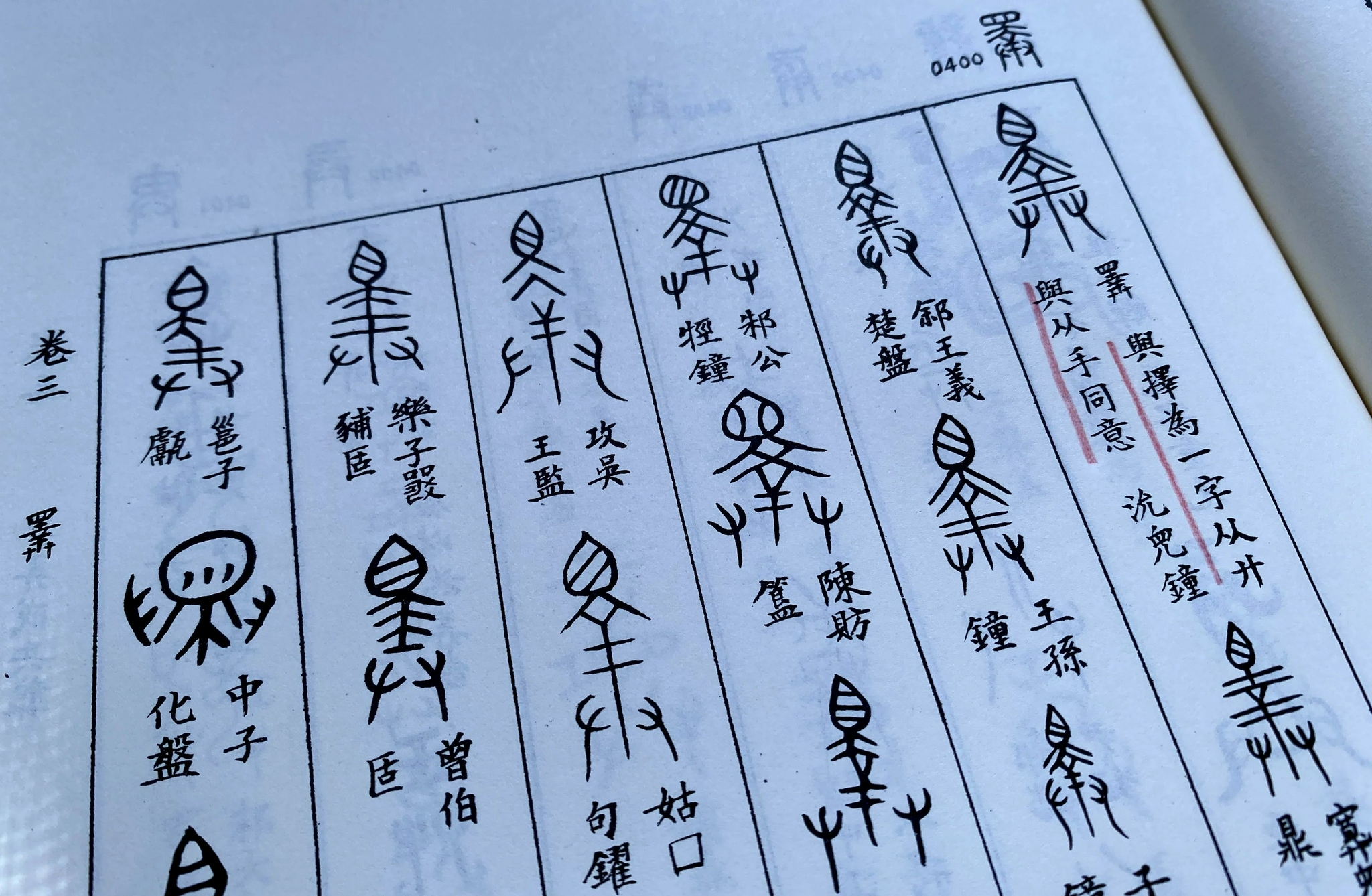 (《金文编》书影)徐珂《清稗类钞·鉴赏类》:"为吉利语者:曰吉利叶宜