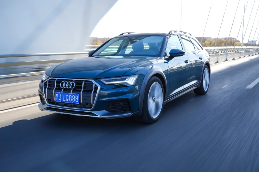 试驾奥迪a6allroad办完近70万的旅行车女生买菜的最佳座驾