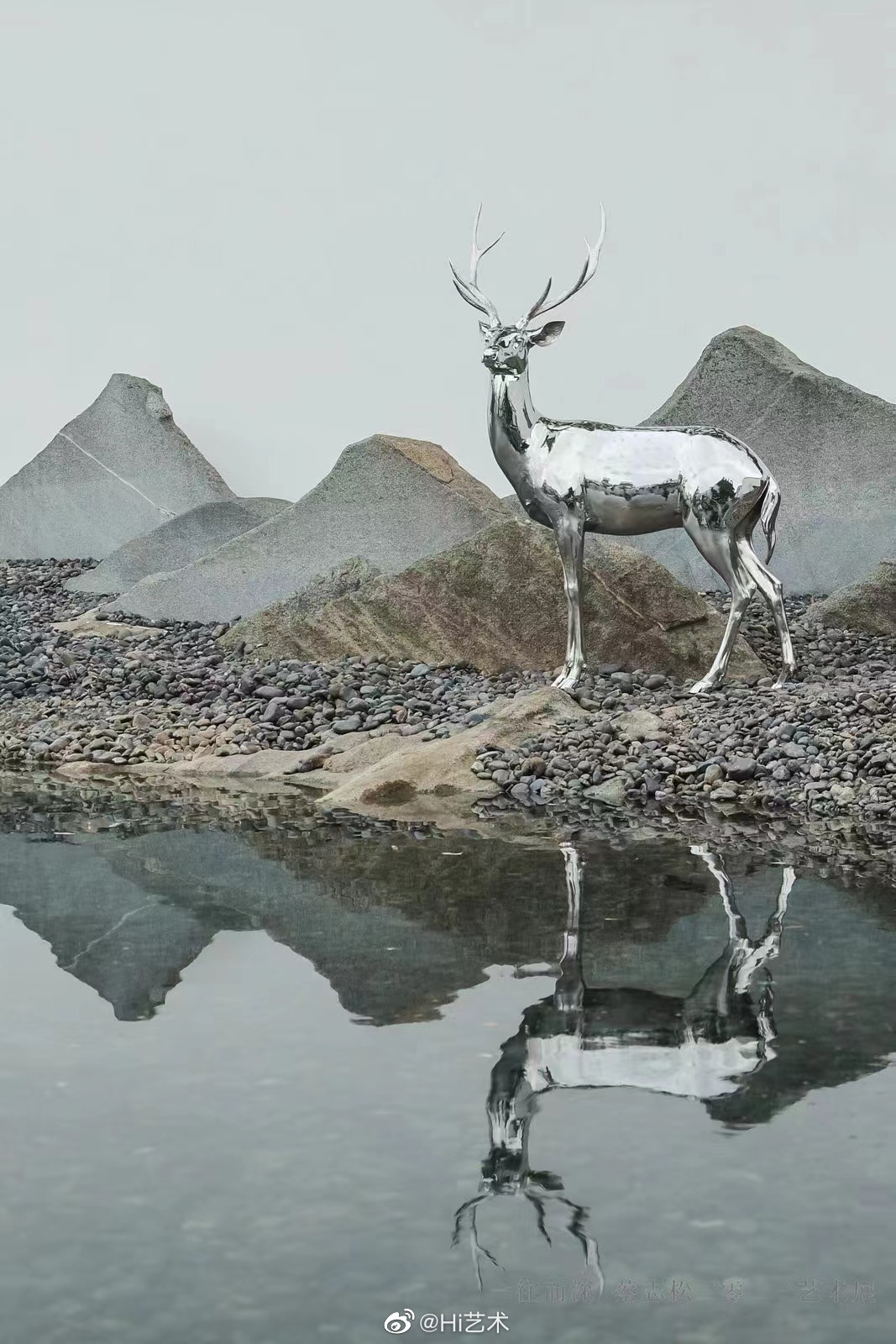 他把苏博变成了鹿园艺术家蔡志松最近三年来常驻苏州