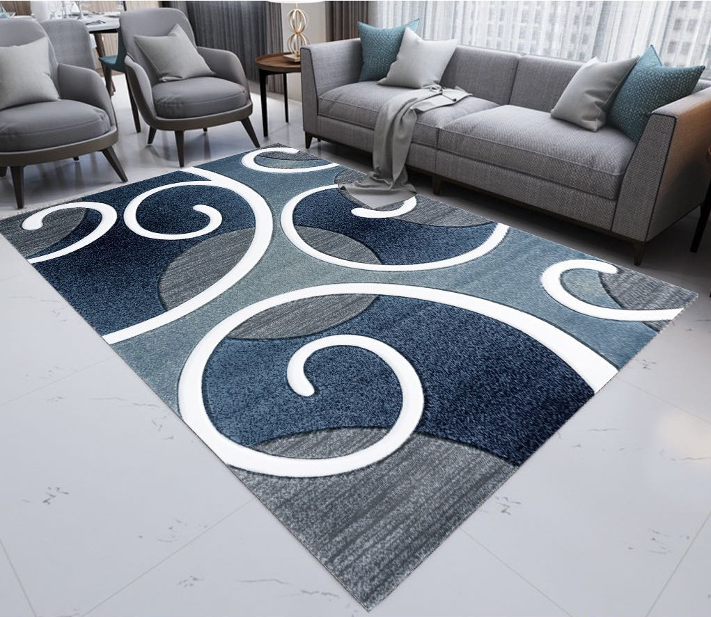 原来铺地毯也有讲究,这样铺地毯,客厅更美观|地毯|地面|客厅_新浪新闻