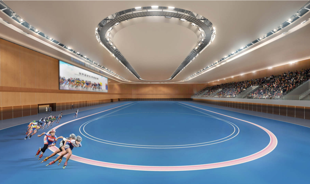 轮滑馆室内效果图