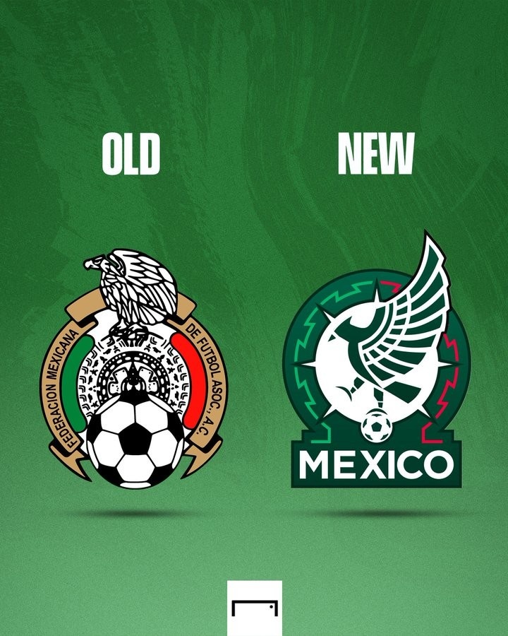 好看还是难看了墨西哥国家队更换队徽金雕展翅