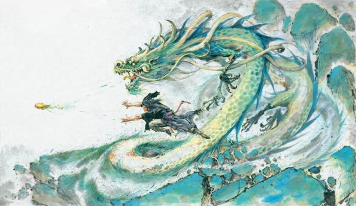 铜奖作品: 《神掌降龙》 南漫画派 摄