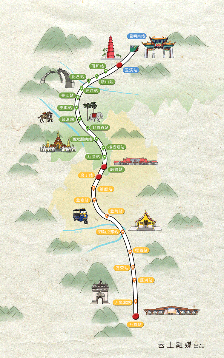 中老铁路全程还有这些惊喜没告诉你(图文 视频)|老挝|昆明市_新浪新闻