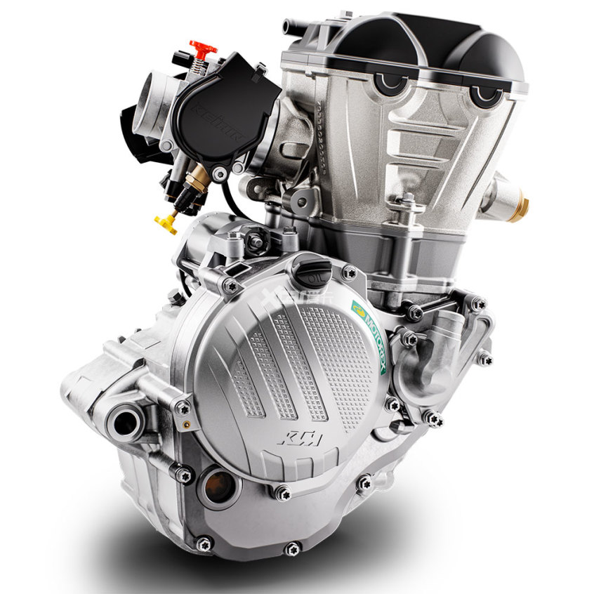 350 exc-f 的燃油喷射 dohc 发动机采用紧凑尺寸并提供惊人功率输出