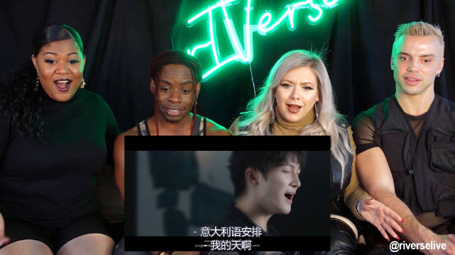 外国人reaction周深新歌《花西子》国际版时也太搞笑了吧!