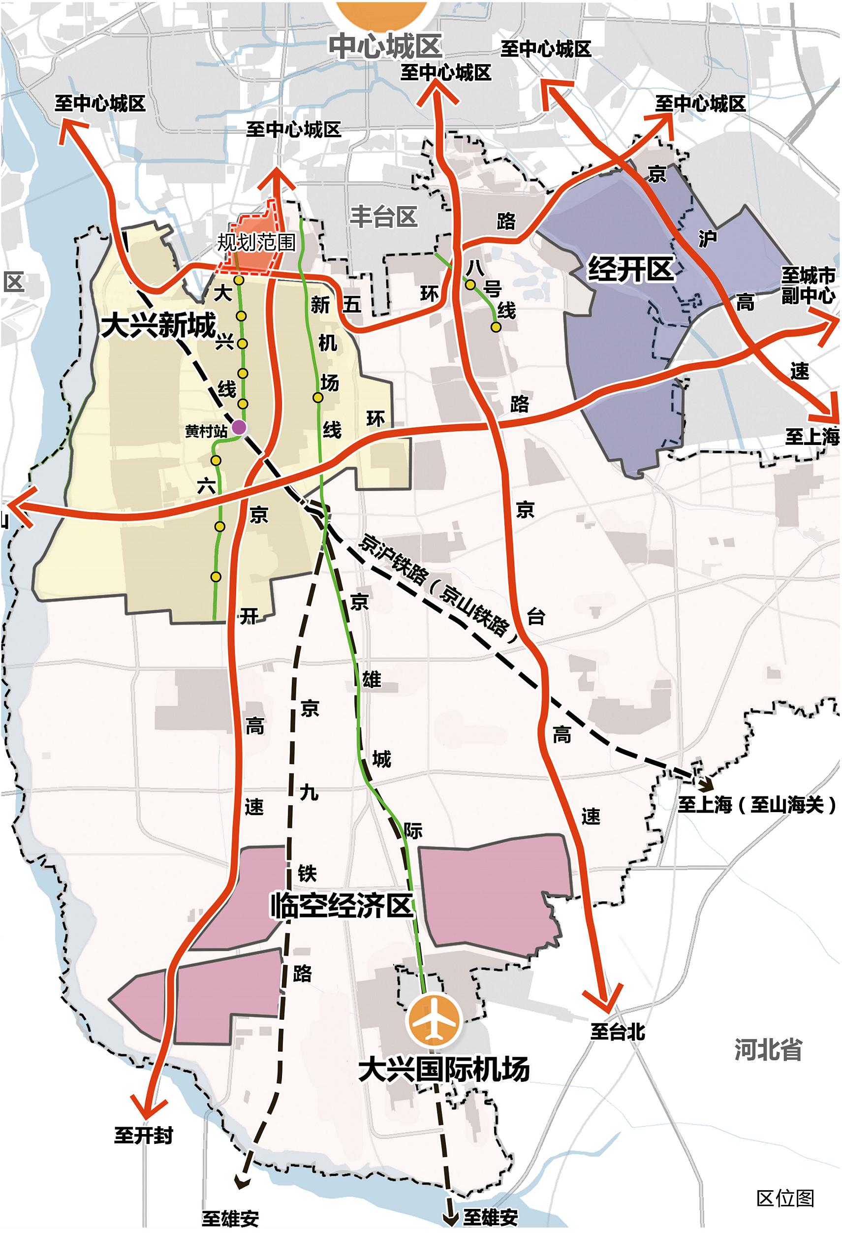 大兴新城西红门组团街区控制性详细规划来了|新城|西红门|大兴_新浪