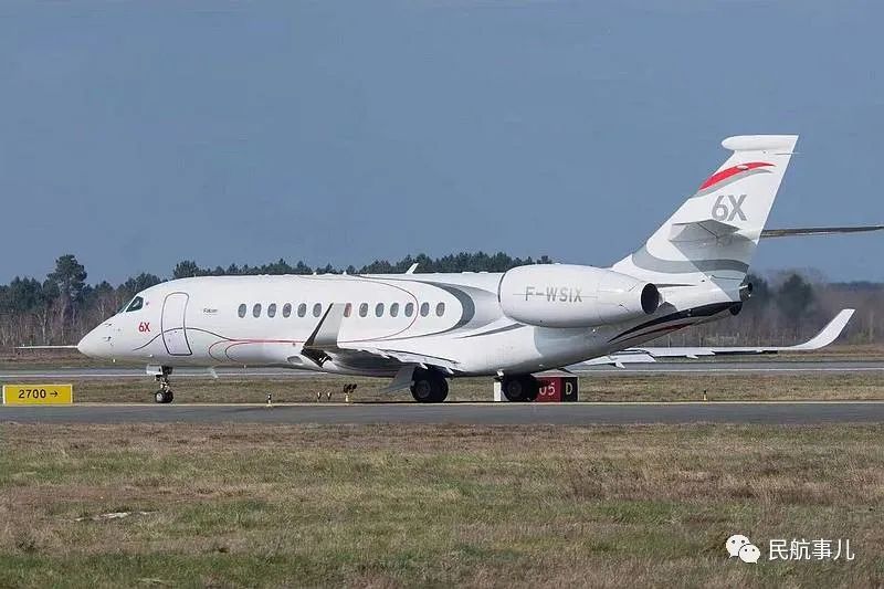 达索猎鹰6x公务机普惠发动机获加拿大型号合格证