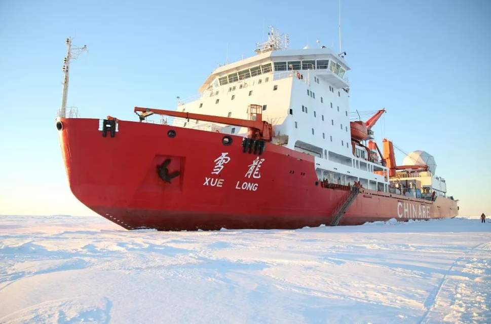 图为雪龙2号目前这艘科考船已经多次前往极地进行科考工作,极大提升了