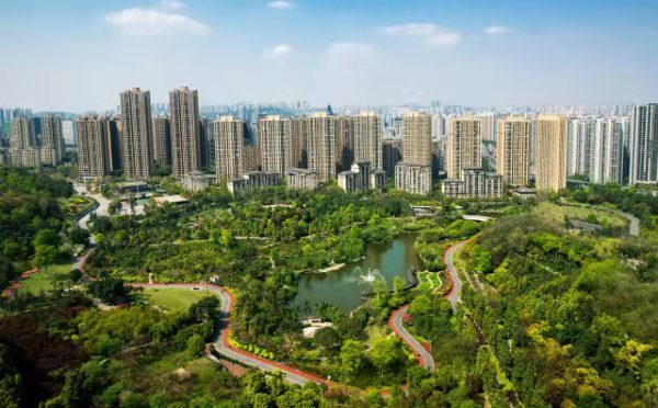 渝北:水色风光美如画 地标建筑靓丽如画|重庆市_新浪新闻