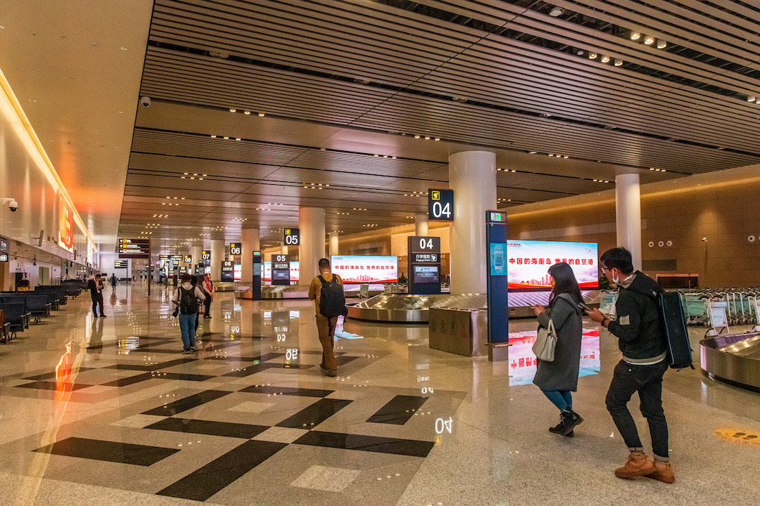 组图海口美兰国际机场二期正式投入运营