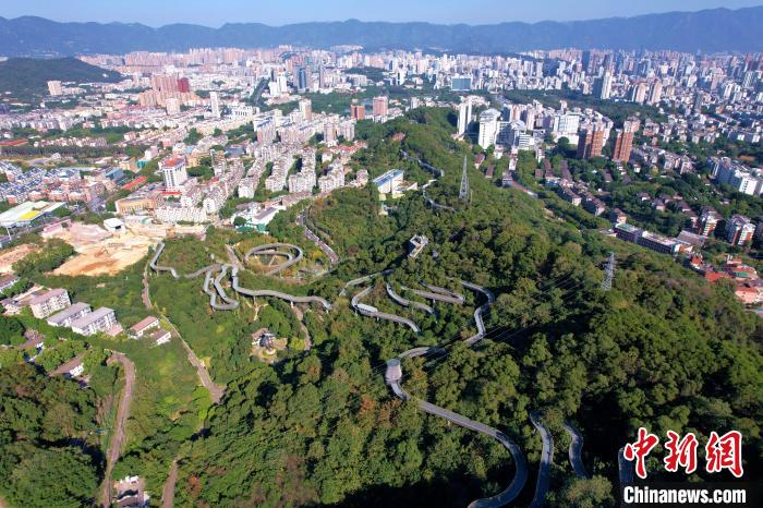 福州福道冬日景色宜人