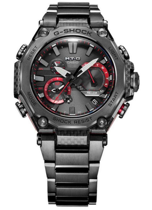 卡西欧mtg系列又添创新轻量级腕表