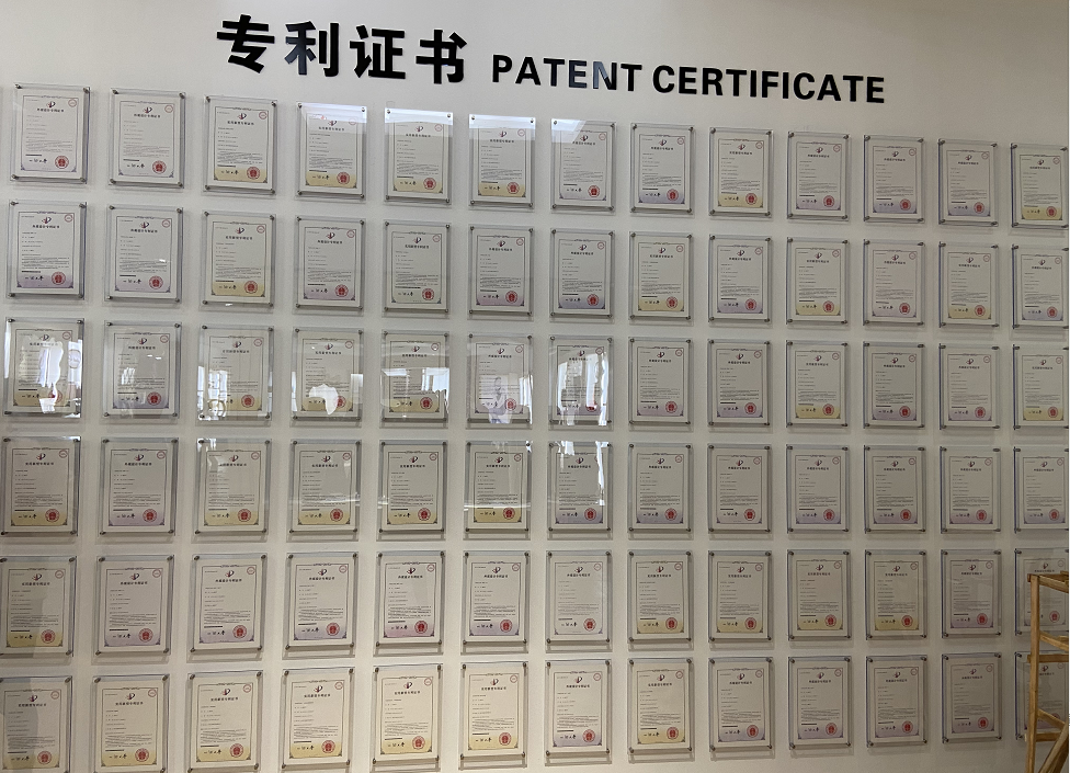 专利证书展示墙